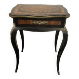 Dressing table / Worker in mercury glass marquetry and bronze fittings