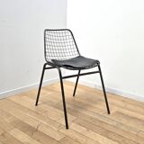 Set of 3 Jali industrial chairs