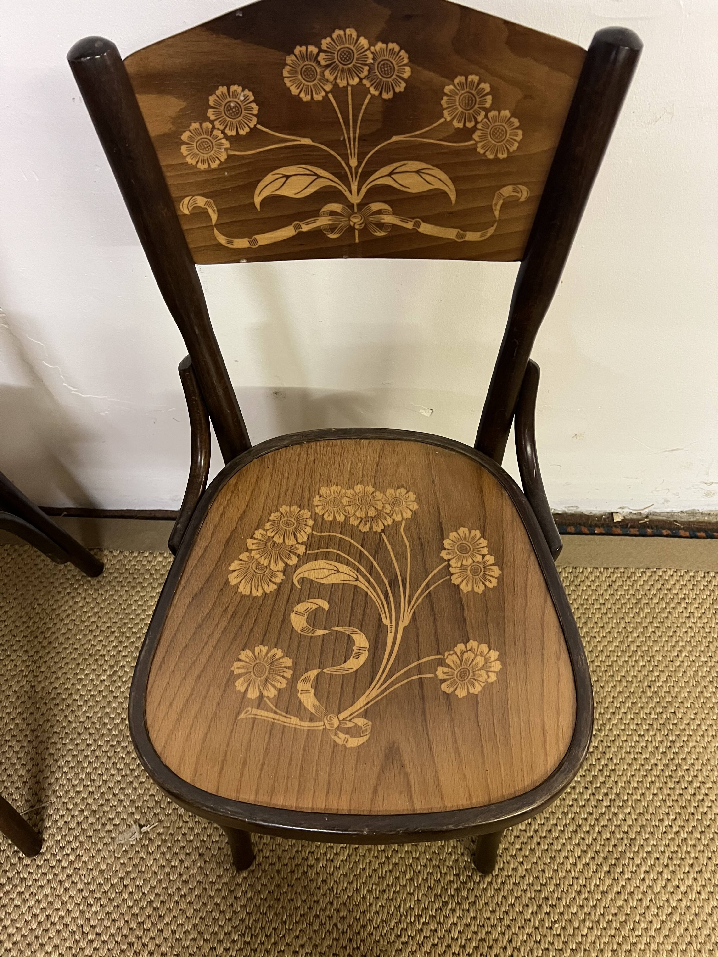 Baumann Vintage Bistro Chairs