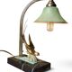 Lampe Art déco Marbre / régule