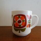 Vintage mug 1970 Mobil Arcopal