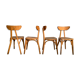 Lot de 4 chaises Edith vintage bistrot