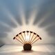 Lampe vintage en bois