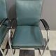 Set of 2 Green Mauser tubular chairs model RS7 Bauhaus 1930s