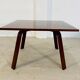 Vintage Danish mid-century rosewood coffee table
