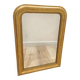 Louis Philippe gilded mirror with gold leaf - 19th century - 72 x 54 cm
