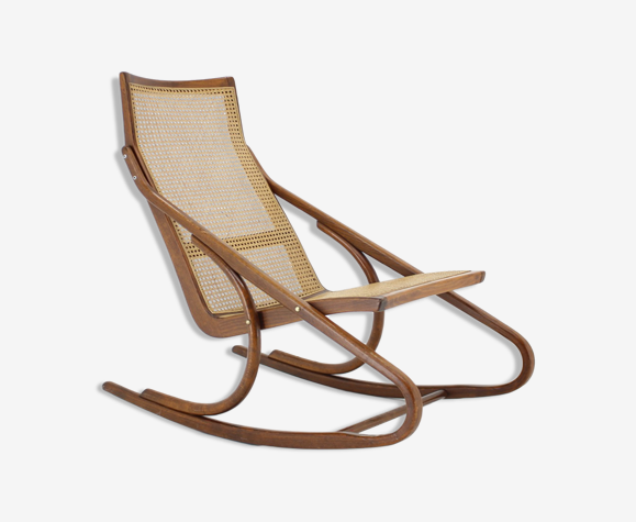 Rocking-chair Antonin Suman Bentwood des années 1960, Tchécoslovaquie