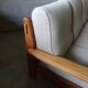 Three-seater canapé from the 1950s in elm.