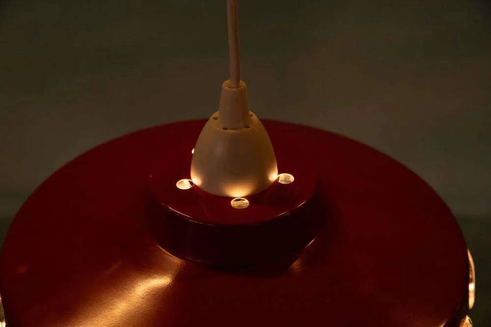 1970s vintage glass pendant from the space age, Sweden