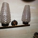 Pair of double wall light 50 years