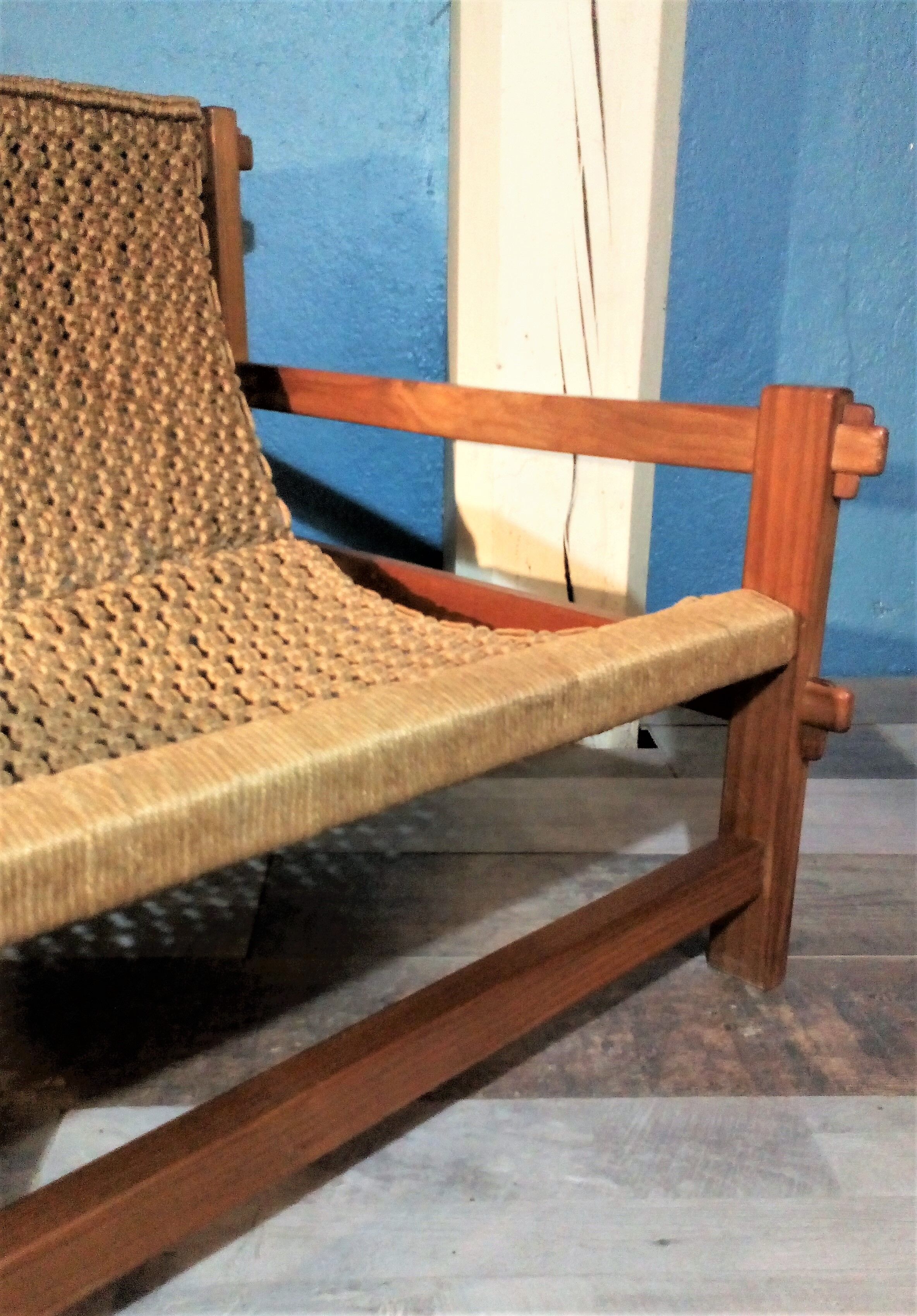 Banquette 2 places Brazil 1960s