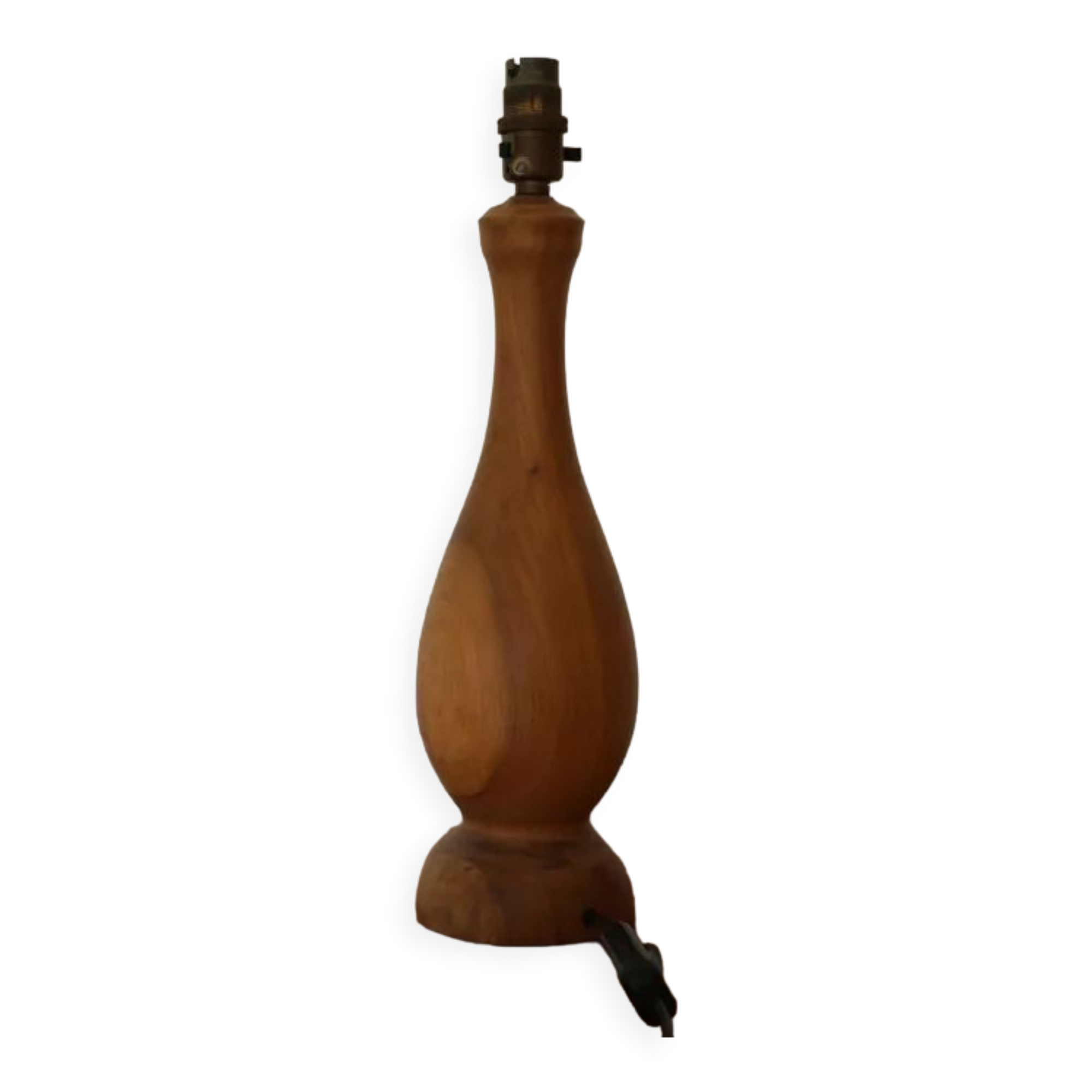 Foot of lamp wood "keel" 360mm (without lampshade)