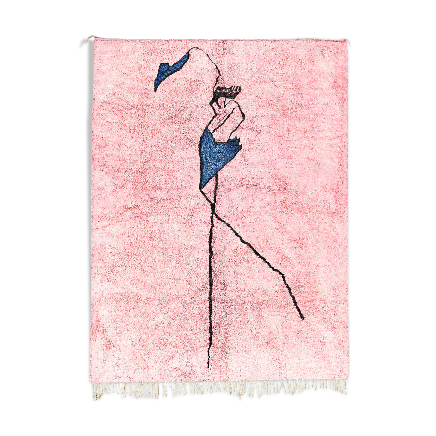 Modern Moroccan carpet 180x150cm