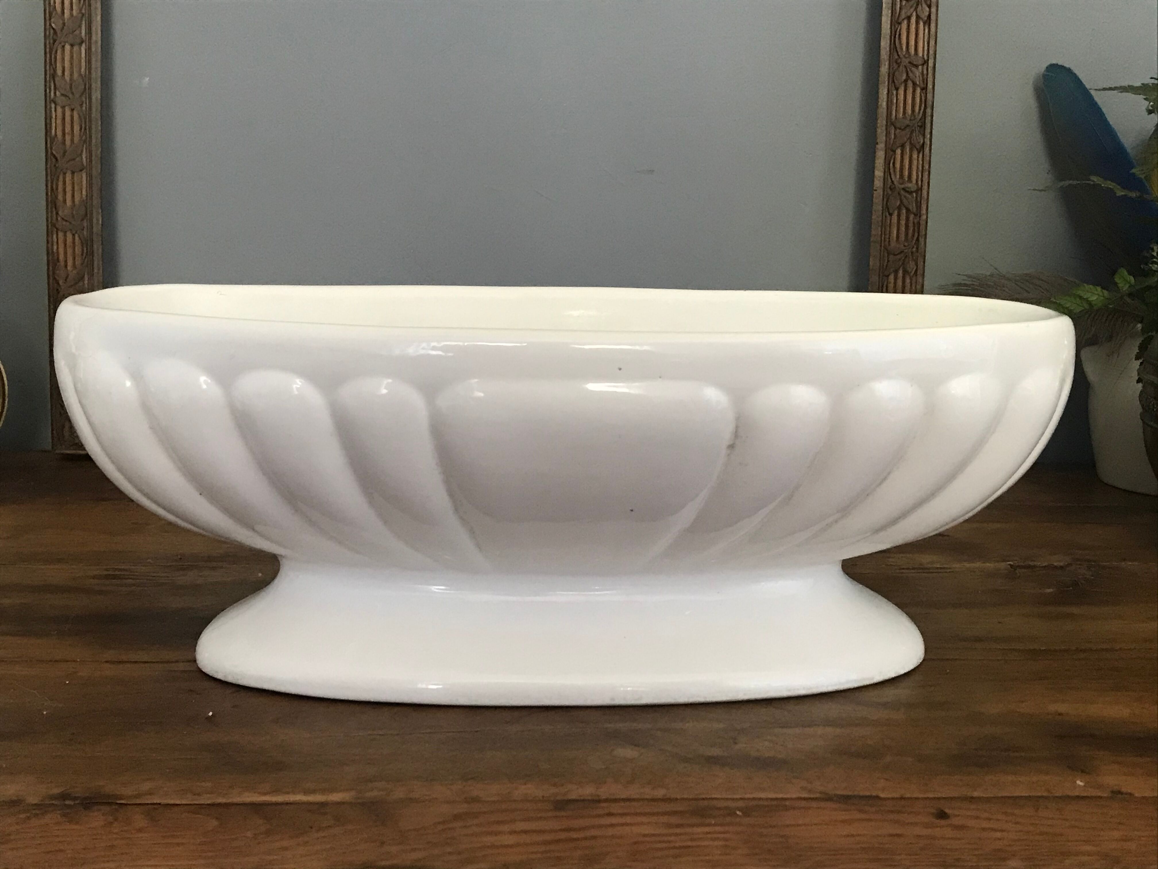 Art Deco ceramic planter