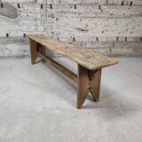 Pickled farm bench