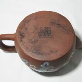 Old small Chinese Yixing terracotta teapot