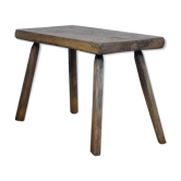 Table d'appoint de ferme vintage produite en Hongrie