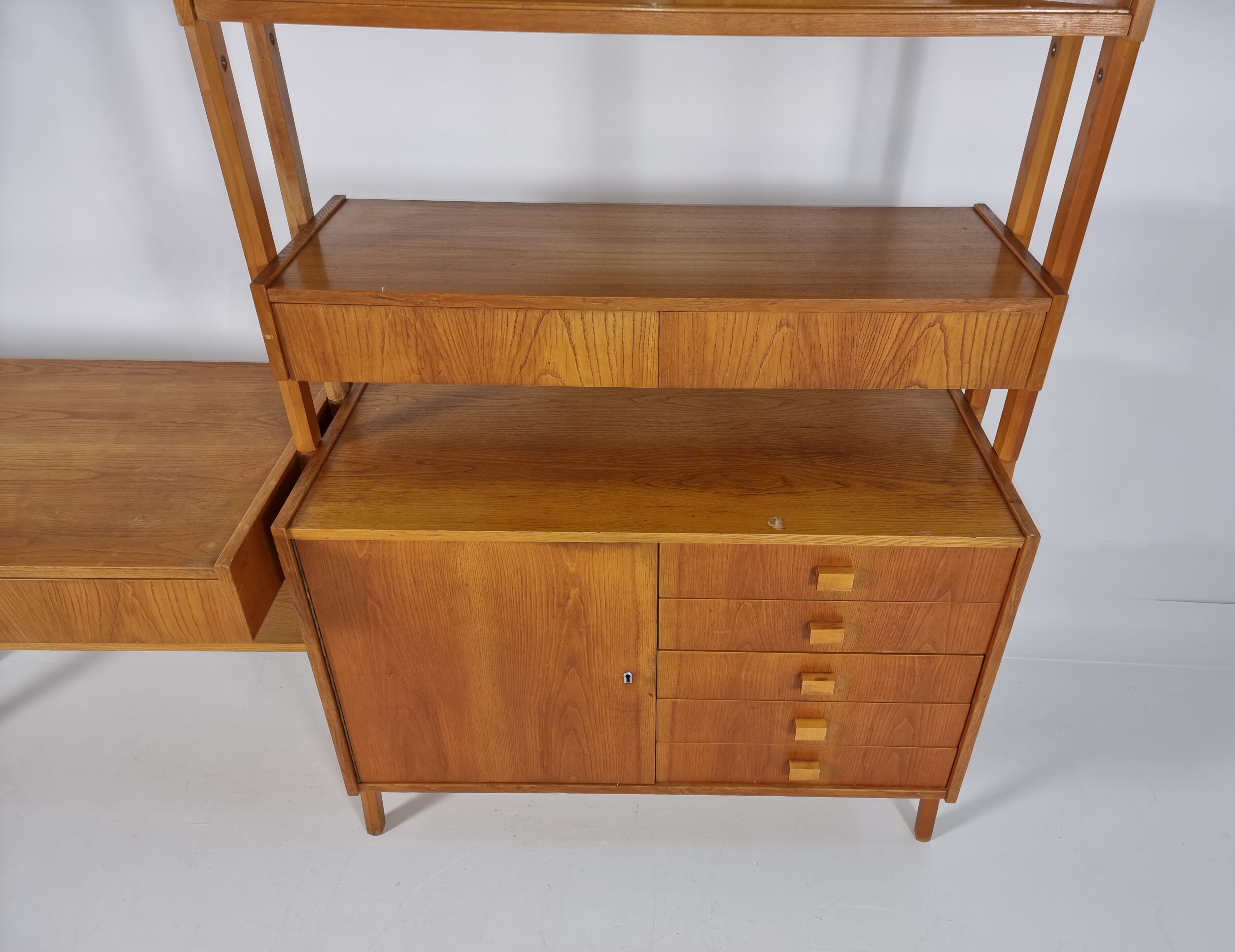 Cabinet set of Furniture by František Jirák, 1970s