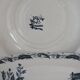 Lot of 6 hollow plates Butterfly - Pexonne Faïenceries