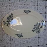 Ancient oval dish