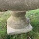 Round planter on reconstituted cement base " Grandon Freres " XX century