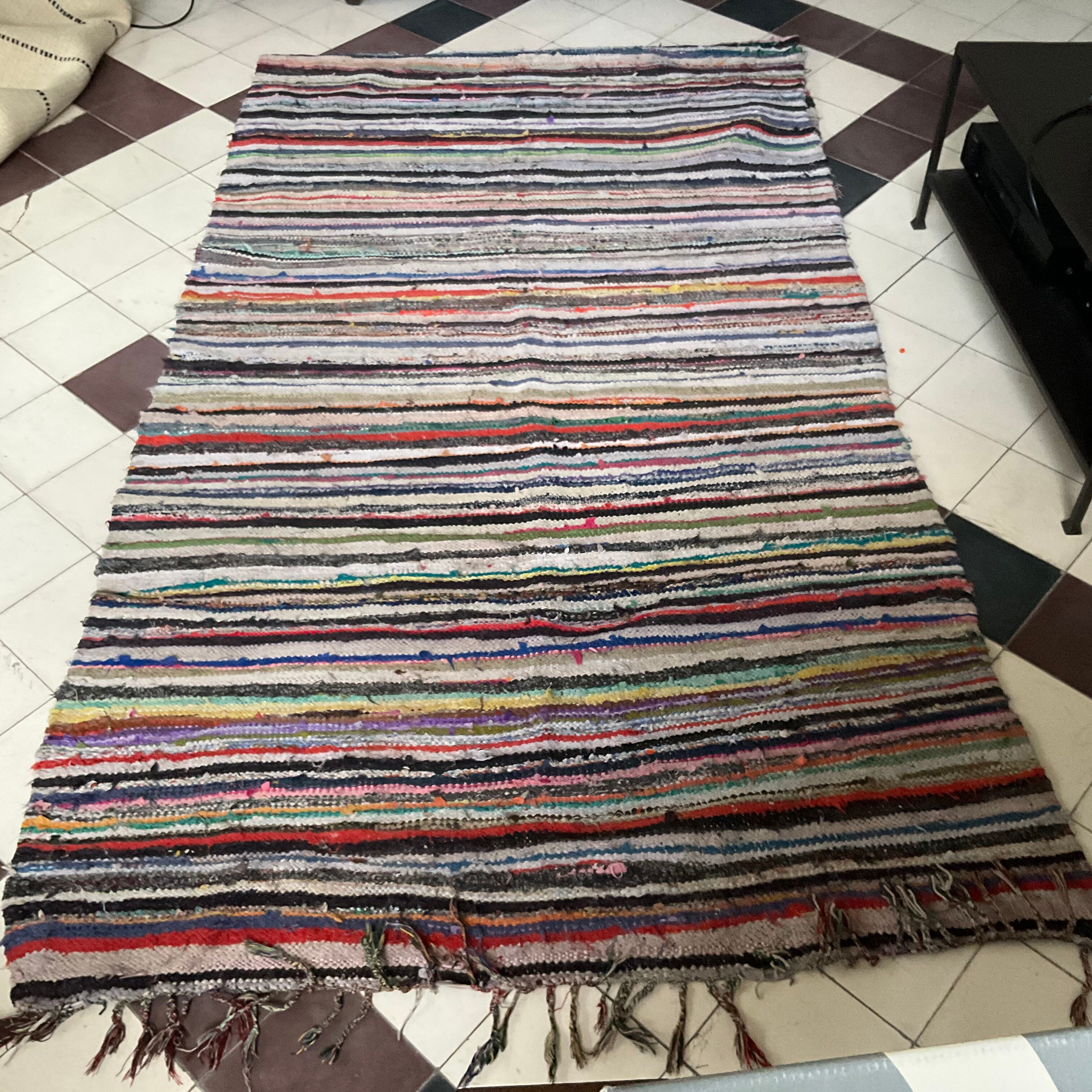 Boucharouite rug, 190x135 cm