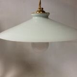Vintage opaline hanging lamp