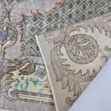 Geometric Tribal Wool Vintage Rug