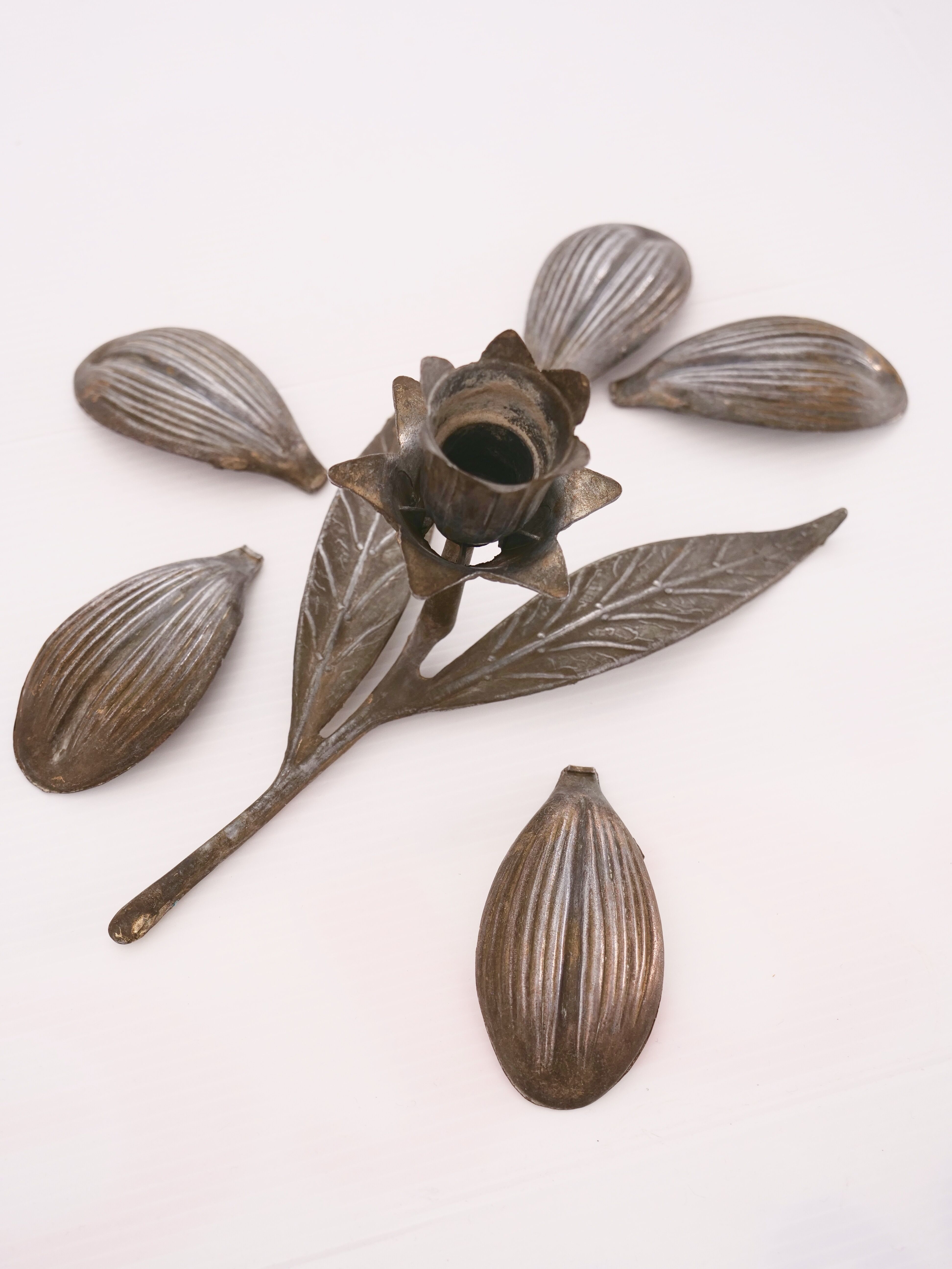 floral candle holder decoration regency