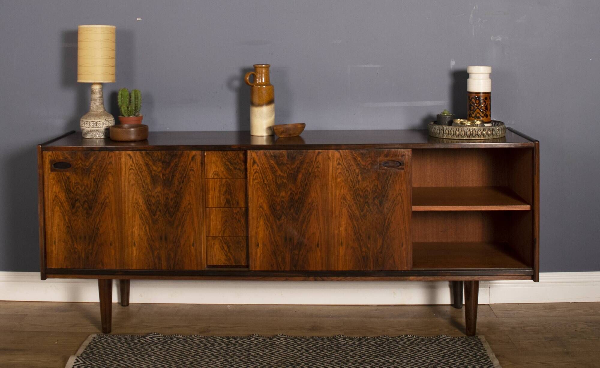 Restored Danish Rio Rosewood Mogens Kold 1960s Sideboard