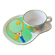 Tea/coffee cup and sport tennis saucer