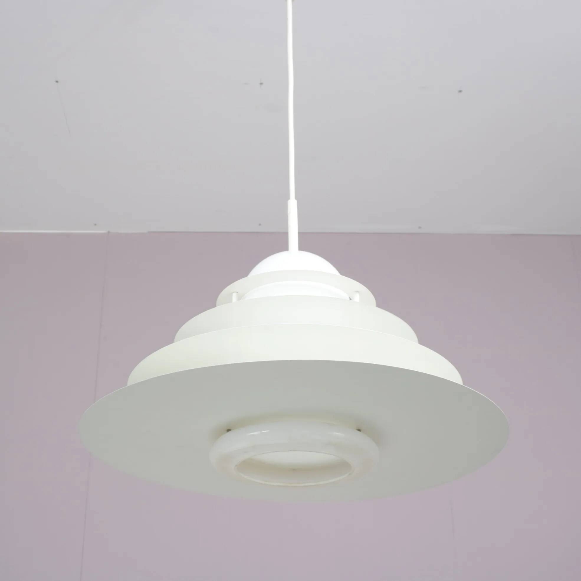 1980s “B1017” hanging lamp by André Rotte for Raak, Netherlands