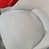 Pair of vintage "Moumoute" chairs -1950s