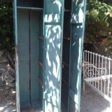 Wardrobe double cloakroom metal