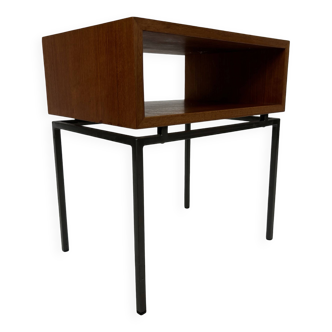 Vintage Pastoe bedside table side table 1960s teak veneer