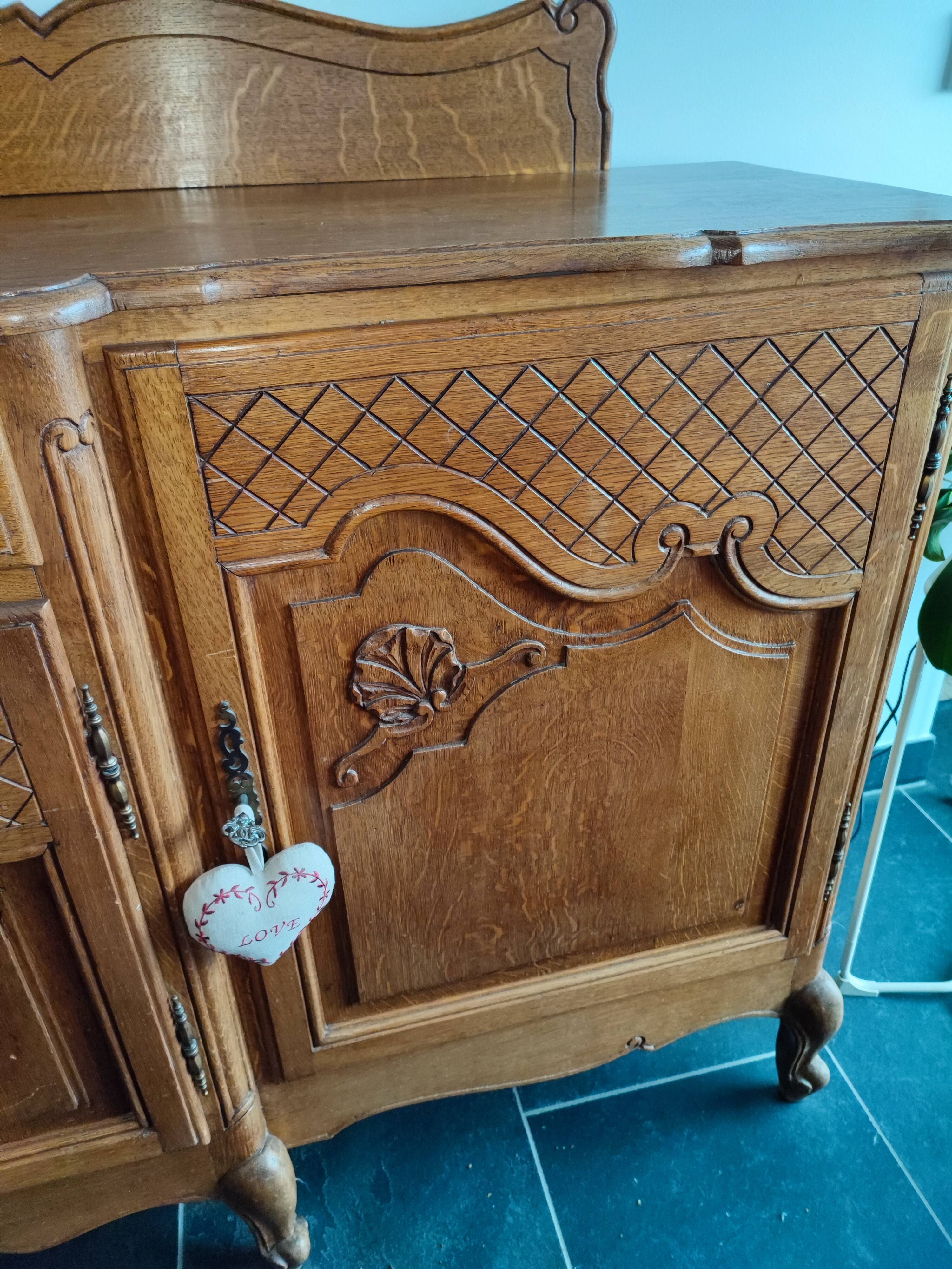 4 doors sideboard regency style