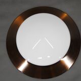 1980s Set of Three Ceiling Lights in Art deco Style
