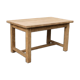 Solid oak farmhouse table – 4 to 6 diners
