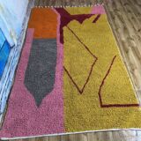 Traditional Moroccan wool rug 3 x 2 m