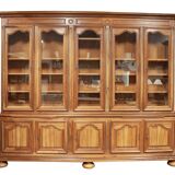 Walnut bookcase