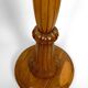 Important Art Deco carved oak floor lamp, France, circa 1920