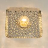 Exclusive Sputnik wall sconces in crystal by Peill & Putzler, Germany.