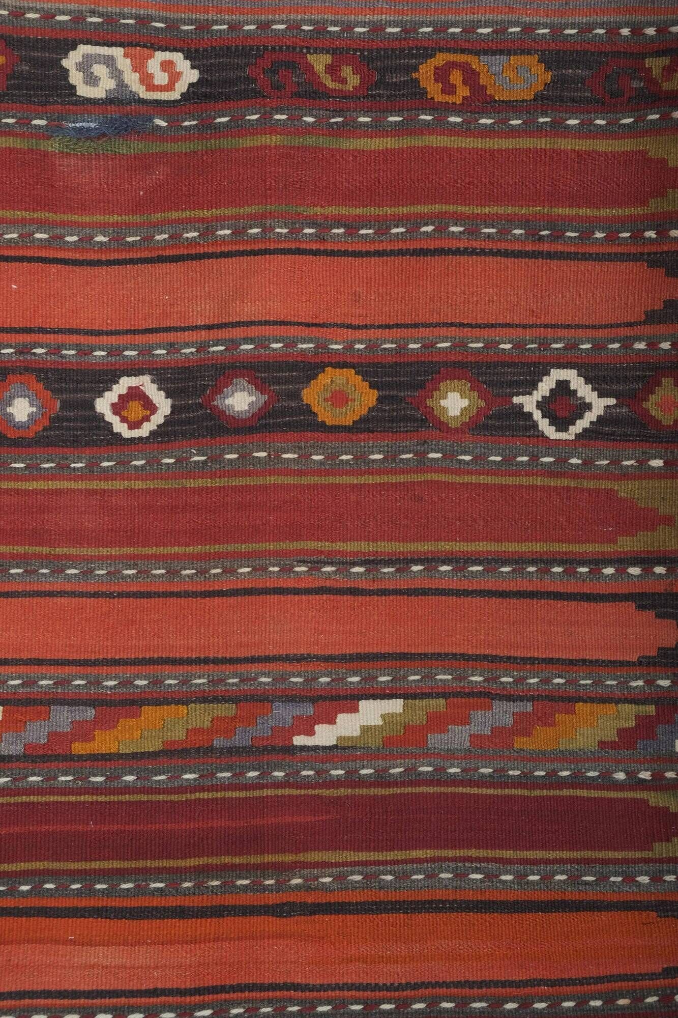 Tapis de couloir turc vintage