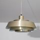 Danish vintage metal pendant lamp 1960