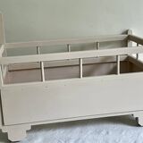 Old toy, doll's bed, caravan bed