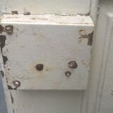 Moulded door with xix eme frame
