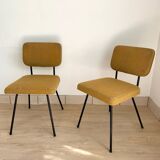 Pair of C57 chairs by Paul Geoffroy for Airborne