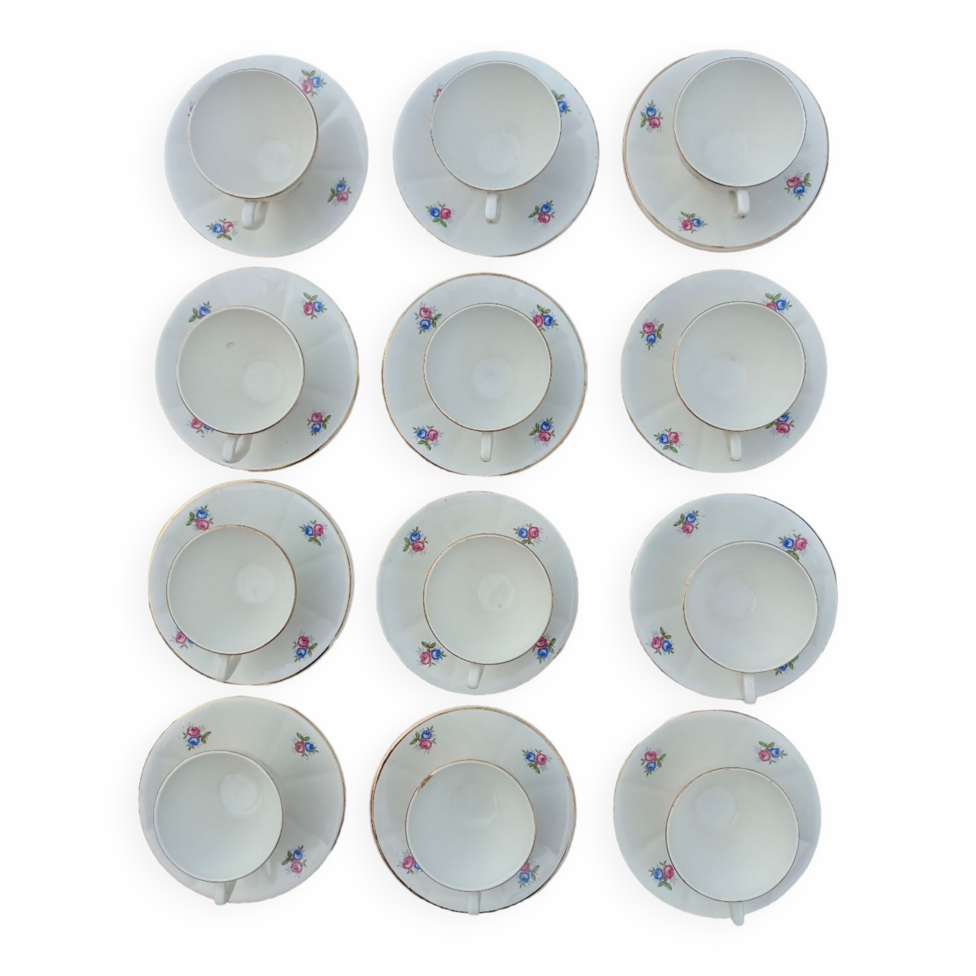 Old Digoin and Sarreguemines tea cup