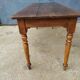 Table de ferme bistrot bois