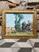 Tableau paysage campagne peinture à l’huile
